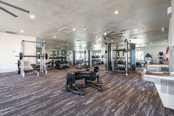 State-of-the-art fitness center